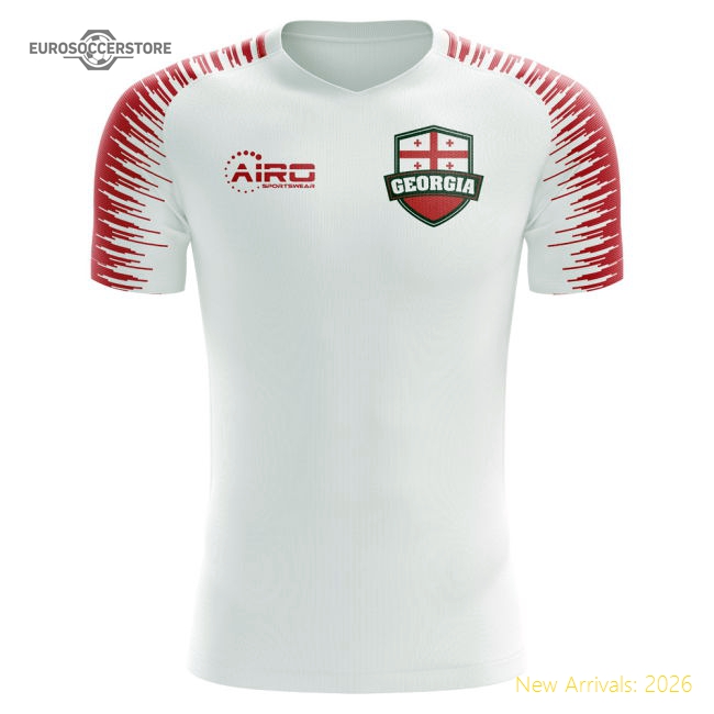2025-2026 Georgia Home Concept Football Shirt - Womens-Vantage Point Soccer
