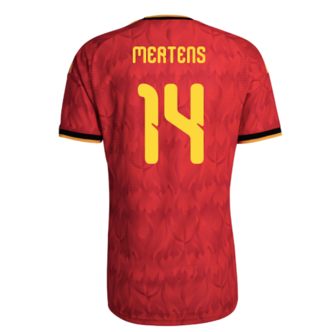 2026-2027 Belgium Authentic Home Shirt (Mertens 14)-Vantage Point Soccer