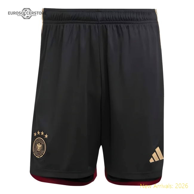 2022-2023 Germany Away Shorts (Black)-ly44