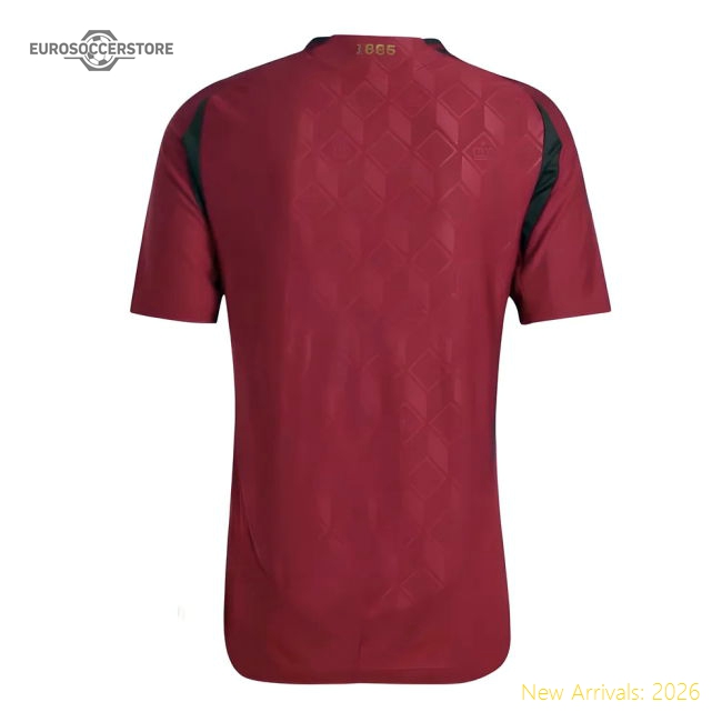 2024-2025 Belgium Authentic Home Shirt-Vantage Point Soccer