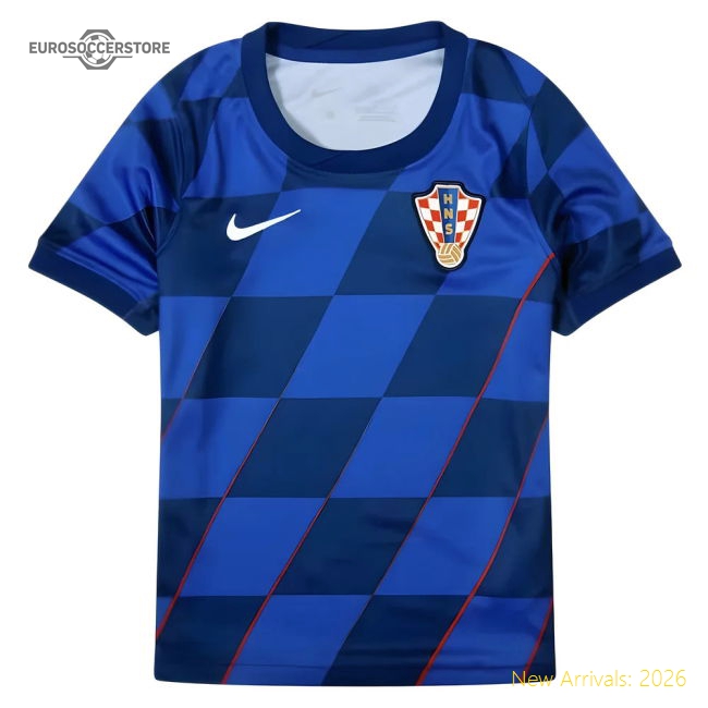 2024-2025 Croatia Away Mini Kit-Vantage Point Soccer