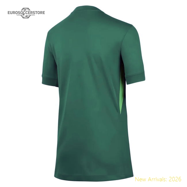 2025-2026 England WEC Goalkeeper Shirt (Green) - Kids-Vantage Point Soccer