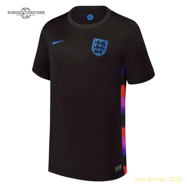 2025 England Womens Away Shirt (Unisex)-Vantage Point Soccer