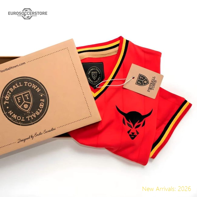 Vintage Belgium Le Diable Soccer Jersey-Vantage Point Soccer