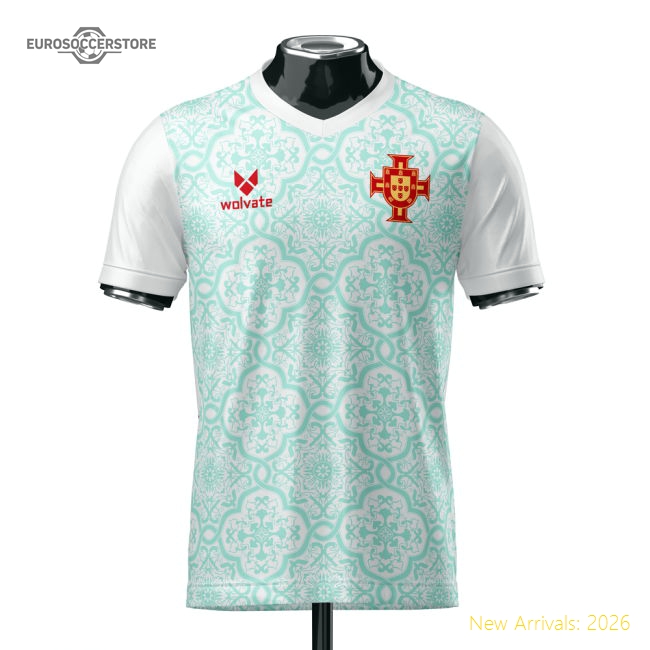 Portugal Heritage Football Jersey (Wolvate) Adult Short Sleeve-Vantage Point Soccer