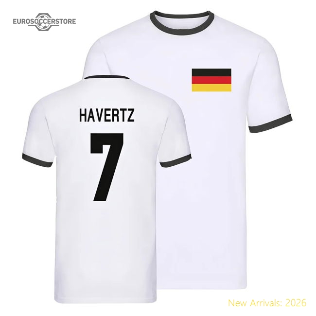 Germany Ringer T-Shirt (Kai Havertz 7)-Vantage Point Soccer