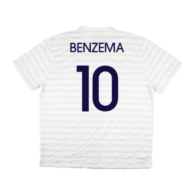 France 2014-15 Away Shirt ((Very Good) XXL) (Benzema 10)-Vantage Point Soccer