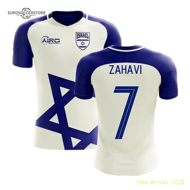 2025-2026 Israel Home Concept Football Shirt (Zahavi 7) - Kids-Vantage Point Soccer