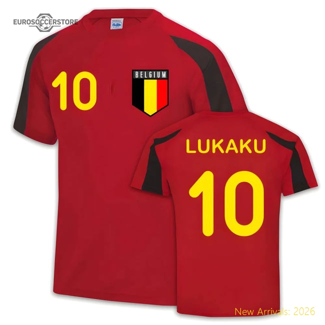 Belgium Sports Training Jersey (Lukaku) - Kids-Vantage Point Soccer