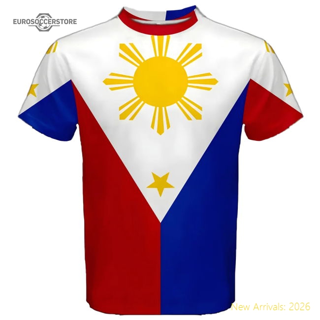 Philippines Flag Sublimated Sports Jersey-Vantage Point Soccer