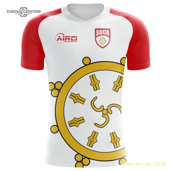2025-2026 Sikkim Home Concept Football Shirt-Vantage Point Soccer