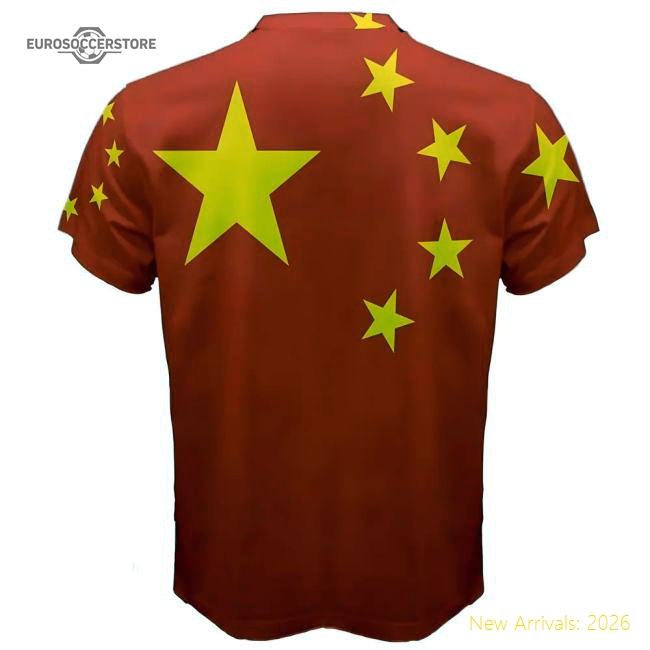 China Chinese Flag Sublimated Sports Jersey-Vantage Point Soccer