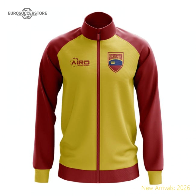 Liechtenstein Concept Football Track Jacket (Yellow)-Football Shirts Shop
