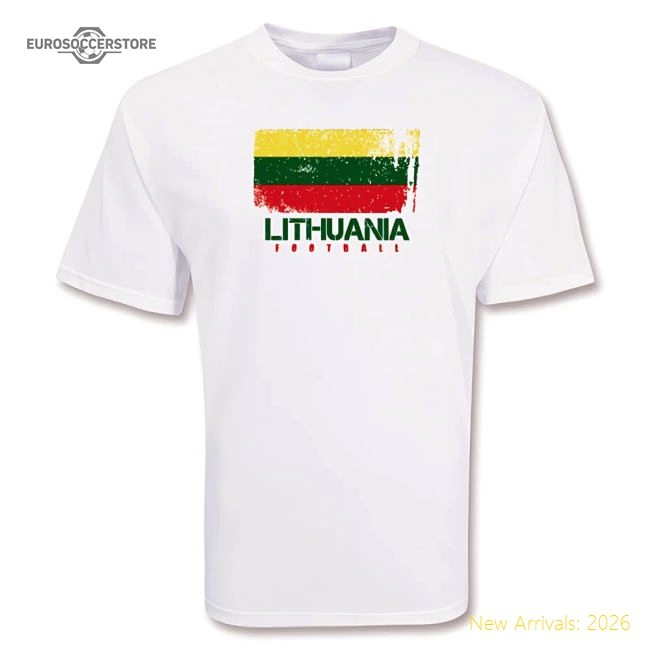 Lithuania Football T-shirt-Football Shirts Shop