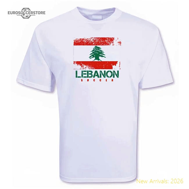 Lebanon Soccer T-shirt-Vantage Point Soccer