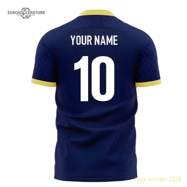 Japan 2024-2025 Third Concept Football Kit (Libero) (Your Name)-Vantage Point Soccer