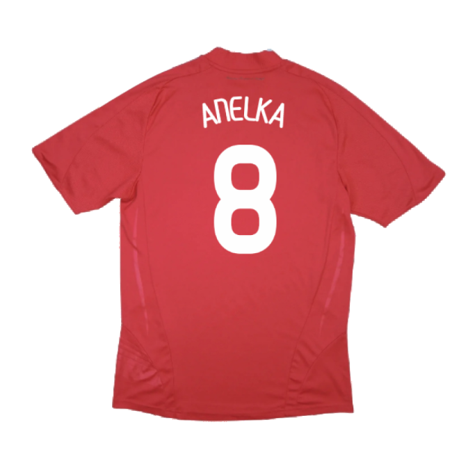 France 2008-10 Away Shirt ((Excellent) XL) (Anelka 8)-Vantage Point Soccer