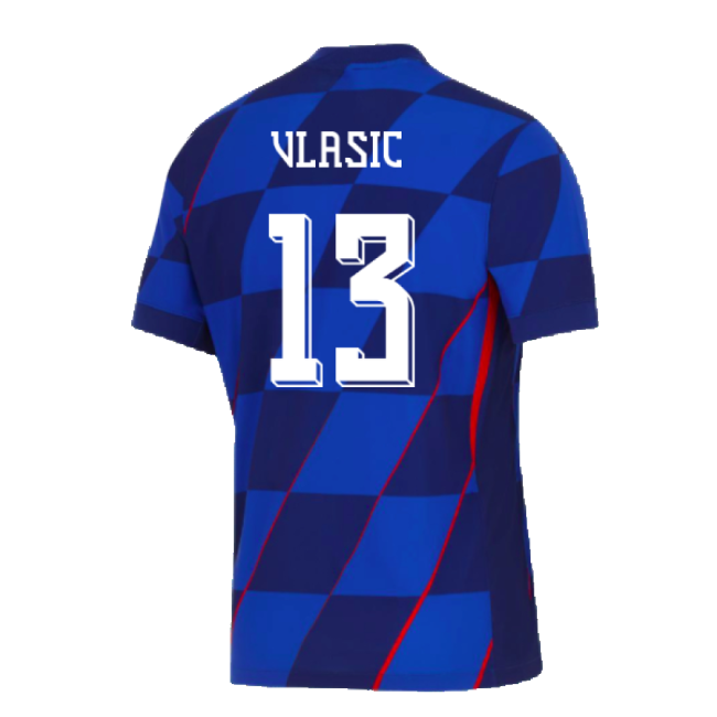 2024-2025 Croatia Away Shirt (Vlasic 13)-Vantage Point Soccer