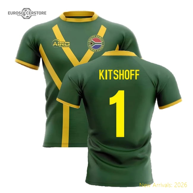 2025-2026 South Africa Springboks Flag Concept Rugby Shirt (Kitshoff 1)-Football Shirts Shop
