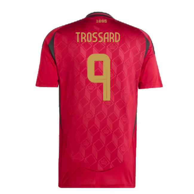 2024-2025 Belgium Home Shirt (Trossard 9)-Vantage Point Soccer