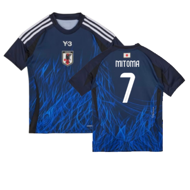 2024-2025 Japan Home Shirt (Kids) (Mitoma 7)-Vantage Point Soccer
