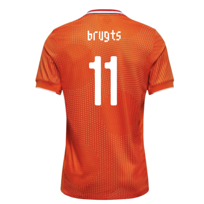 2025-2026 Netherlands Womens Team Shirt (Kids) (Brugts 11)-Vantage Point Soccer
