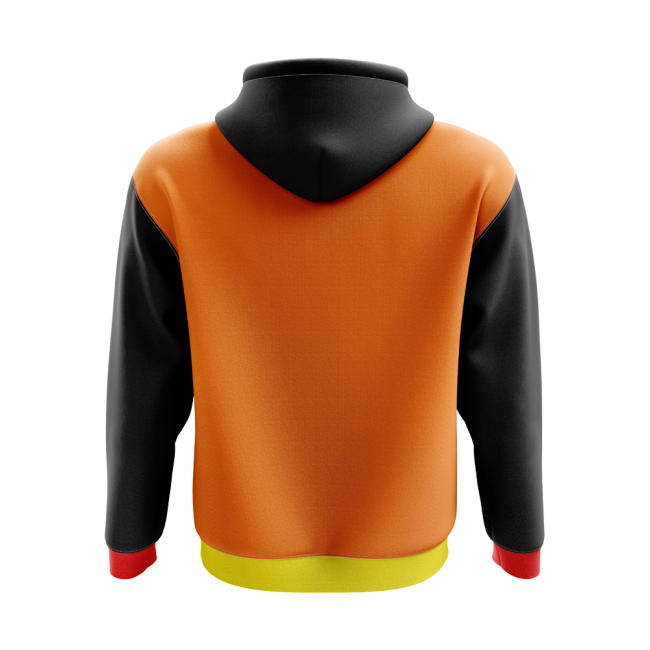 Bhutan Concept Country Football Hoody (Orange)-Vantage Point Soccer