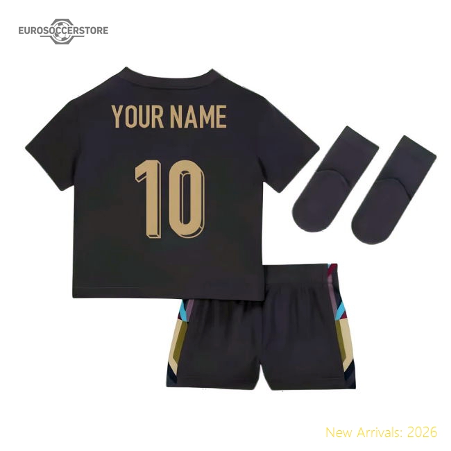 2024-2025 England Away Baby Kit (Your Name)-ly44