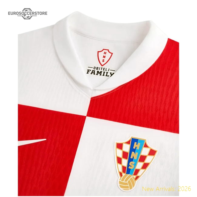 2024-2025 Croatia Home Dri-Fit ADV Authentic Shirt-Vantage Point Soccer