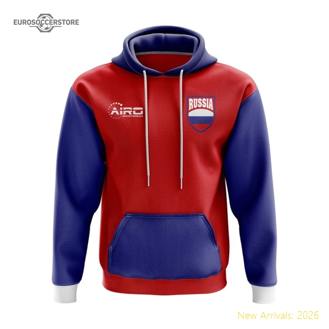 Russia Concept Country Football Hoody (Red)-Vantage Point Soccer