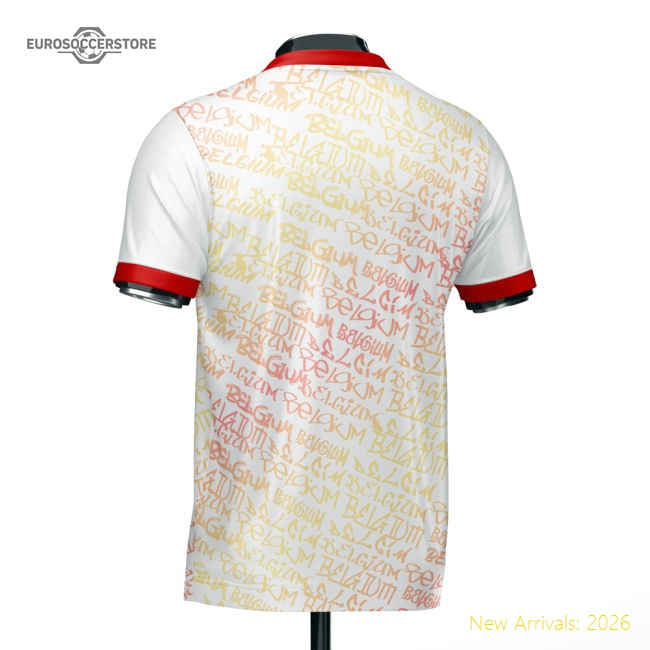 Belgium Heritage Football Jersey (Wolvate) Adult Short Sleeve-Vantage Point Soccer