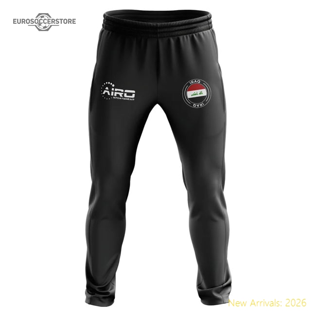 Iraq Concept Football Training Pants (Black)-Vantage Point Soccer