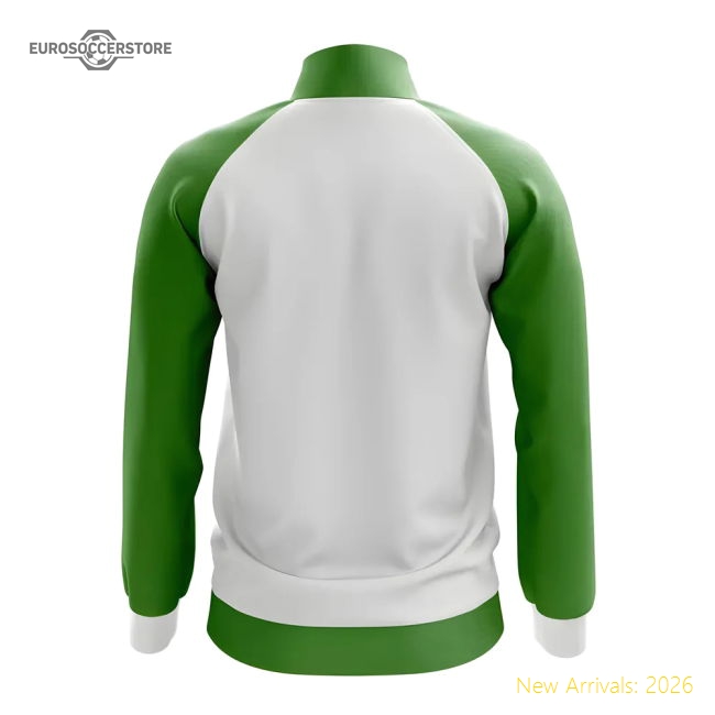 Iran Concept Football Track Jacket (White)-Vantage Point Soccer