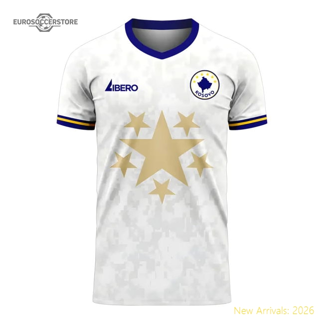 Kosovo 2025-2026 Away Concept Football Kit (Libero)-Football Shirts Shop