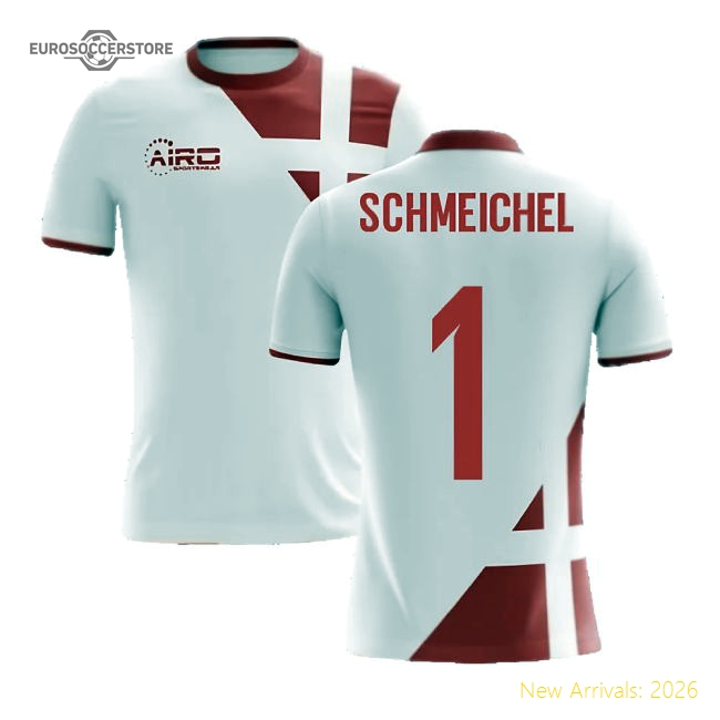 2025-2026 Denmark Away Concept Football Shirt (Schmeichel 1) - Kids-Vantage Point Soccer