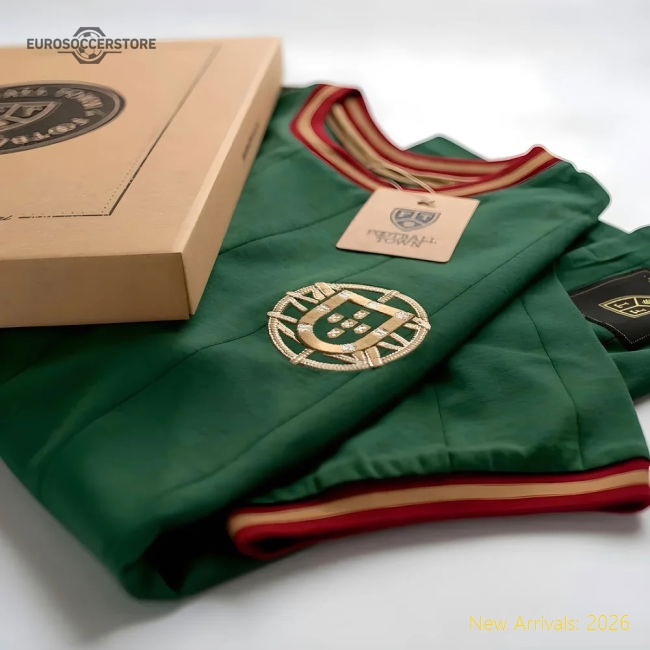 Vintage Portugal A Selecção Away Soccer Jersey-Vantage Point Soccer