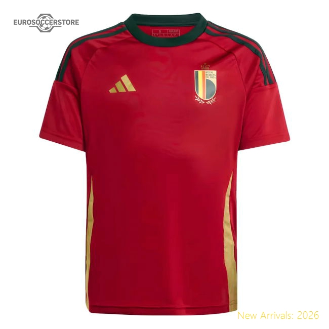 2024-2025 Belgium Home Fan Shirt (Kids)-Vantage Point Soccer
