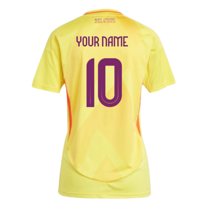 2025-2026 Belgium Womens Team Away Shirt (Ladies) (Your Name)-Vantage Point Soccer