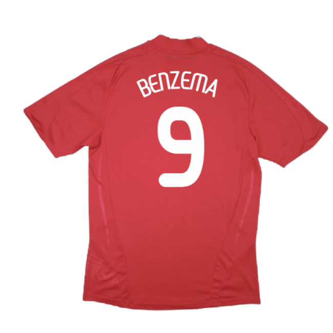 France 2008-10 Away Shirt ((Excellent) XL) (Benzema 9)-Vantage Point Soccer