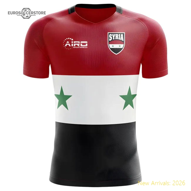 2025-2026 Syria Home Concept Football Shirt - Baby-The Soccer Shirt Hub