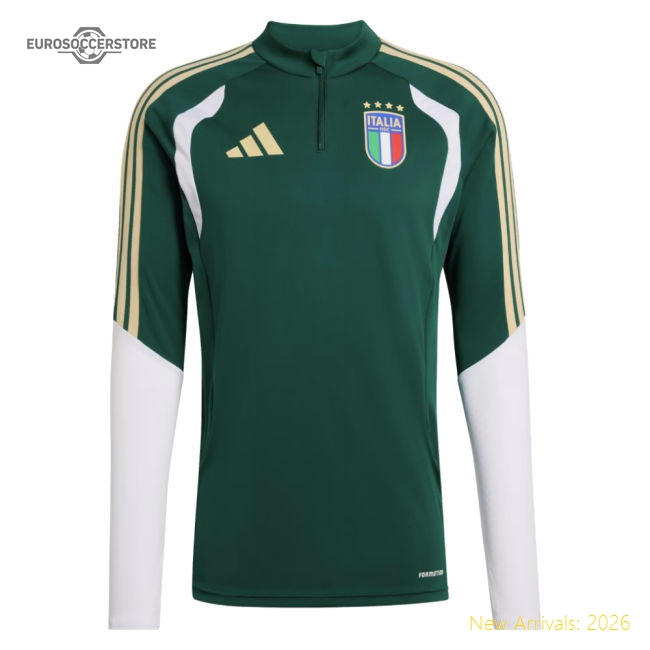 2026-2027 Italy Training Top (Green)-Vantage Point Soccer