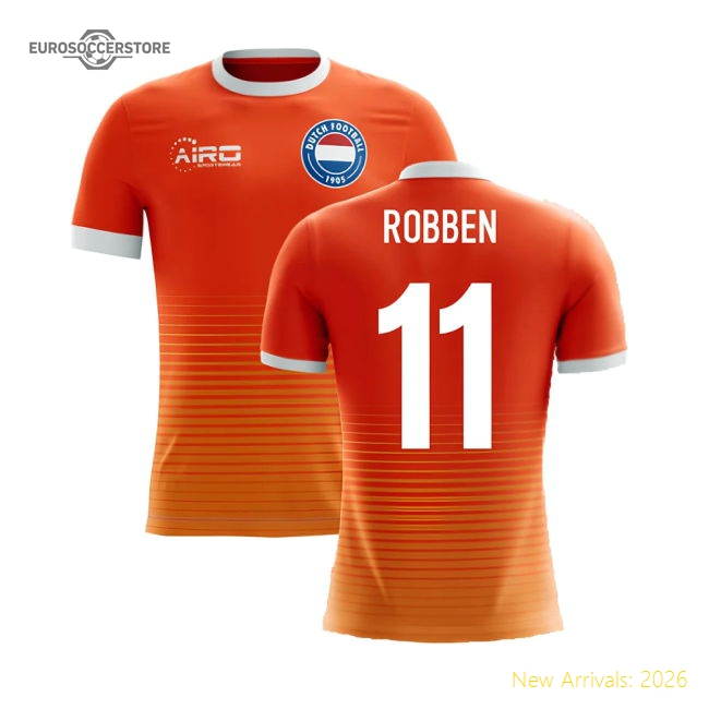 2025-2026 Holland Airo Concept Home Shirt (Robben 11)-Football Jersey Hub