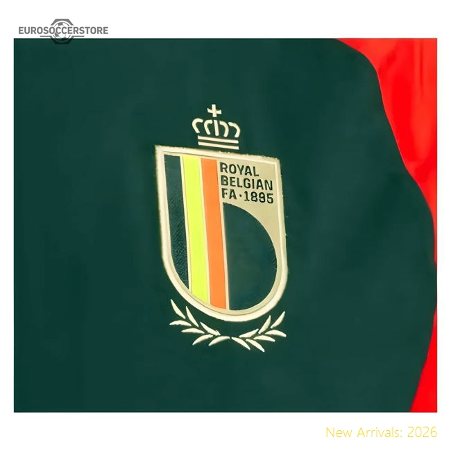 2024-2025 Belgium Presentation Jacket (Black)-Vantage Point Soccer
