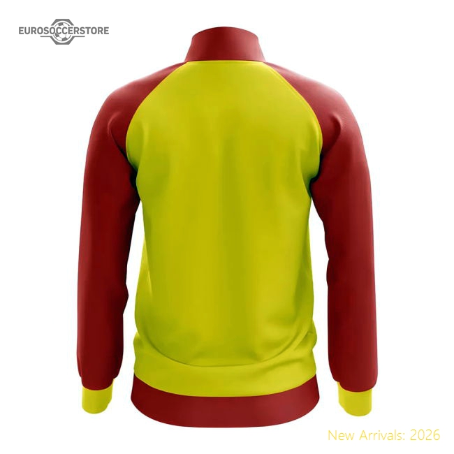 Brunei Concept Football Track Jacket (Yellow)-Vantage Point Soccer