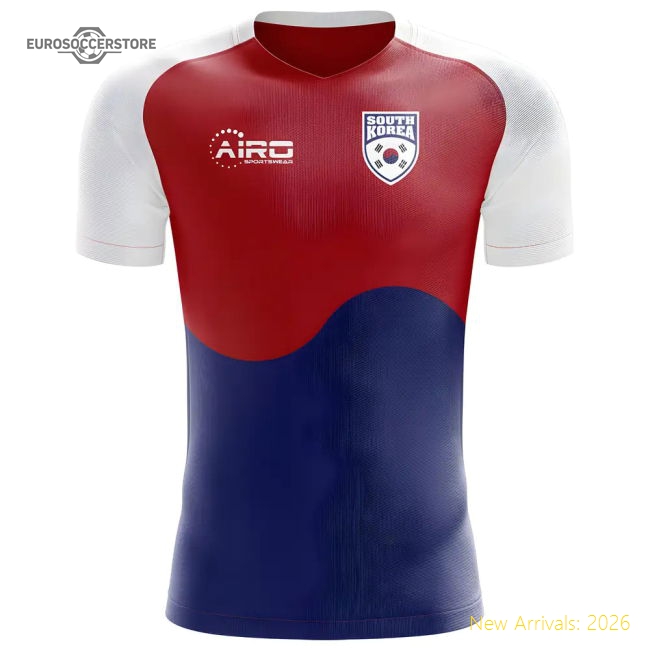 2025-2026 South Korea Flag Concept Football Shirt-The Soccer Shirt Hub