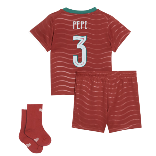 2026-2027 Portugal Home Baby Kit (Pepe 3)-Vantage Point Soccer