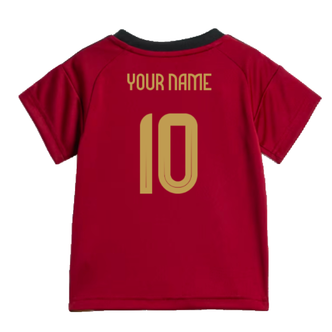 2024-2025 Belgium Home Baby Kit (Your Name)-Vantage Point Soccer