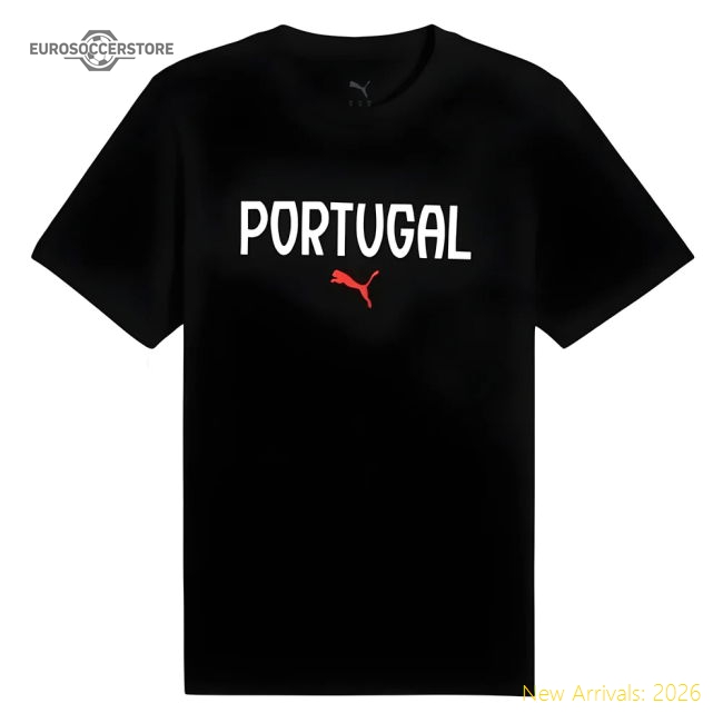 2025-2026 Portugal ftblNRGY Tee (Black)-Vantage Point Soccer