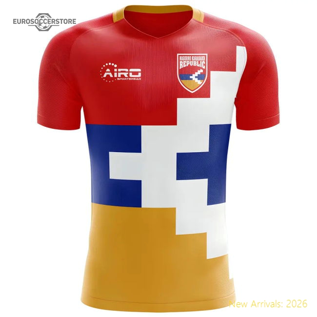 2025-2026 Nagorno Karabakh Home Concept Football Shirt-Vantage Point Soccer