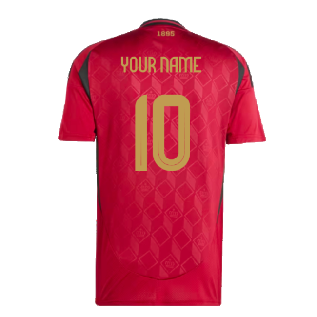 2024-2025 Belgium Home Shirt (Your Name)-Vantage Point Soccer
